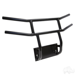 RHOX Brush Guard, Black Powder Coat, Steel Front, Yamaha Drive2 - Image 3
