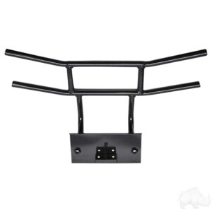 RHOX Brush Guard, Black Powder Coat, Steel Front, Yamaha Drive2 - Image 7