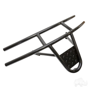 RHOX Brush Guard, Front, Black Powder Coat Steel, E-Z-Go RXV 16+ - Image 2
