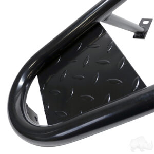 RHOX Brush Guard, Front, Black Powder Coat Steel, E-Z-Go RXV 16+ - Image 6