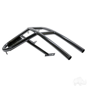 RHOX Brush Guard, Front, Black Powder Coat Steel, E-Z-Go RXV 16+ - Image 7