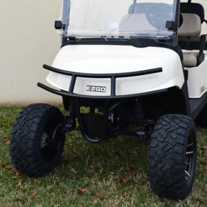 RHOX Brush Guard, Front, Black Powder Coat Steel, E-Z-Go RXV 16+ - Image 8