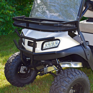 RHOX Brush Guard, Front Black Powder Coat Steel, Club Car Tempo - Image 7