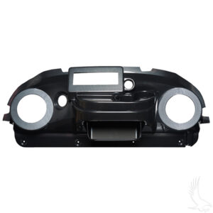 Dash, Deluxe with Radio/Speaker Cutout, Carbon Fiber, Club Car Tempo, Precedent - Image 2