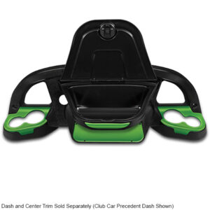 DoubleTake Sentry Dash Cup Holder Trim Set of 2, E-Z-Go TXT 96+, Lime - Image 6