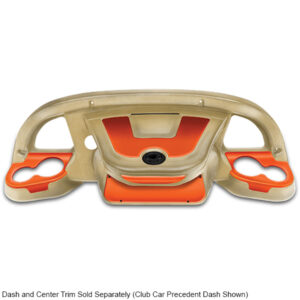 DoubleTake Sentry Dash Cup Holder Trim Set of 2, E-Z-Go TXT 96+, Orange - Image 7