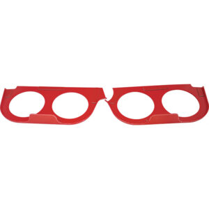 DoubleTake Sentry Dash Cup Holder Trim Set of 2, E-Z-Go TXT 96+, Red - Image 2