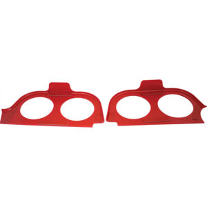DoubleTake Sentry Dash Cup Holder Trim Set of 2, E-Z-Go TXT 96+, Red - Image 3