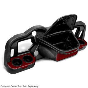 DoubleTake Sentry Dash Cup Holder Trim Set of 2, E-Z-Go RXV 08+, Burgundy - Image 3