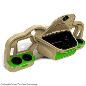 DoubleTake Sentry Dash Cup Holder Trim Set of 2, E-Z-Go RXV 08+, Lime - Image 5