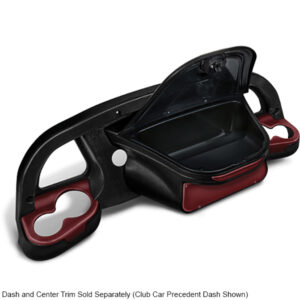 DoubleTake Sentry Dash Cup Holder Trim Set of 2, Club Car DS New Style 00+, Burgundy - Image 3