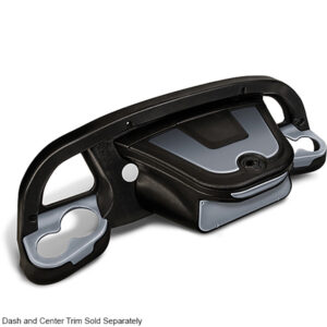 DoubleTake Sentry Dash Cup Holder Trim Set of 2, Club Car Precedent 04+, Silver - Image 3