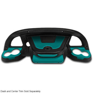 DoubleTake Sentry Dash Cup Holder Trim Set of 2, Club Car Precedent 04+, Teal - Image 5