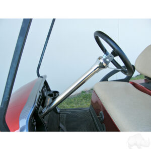 Steering Column Cover, Stainless Steel, Club Car Tempo, Onward, Precedent - Image 2