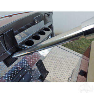 Steering Column Cover, Stainless Steel, E-Z-Go TXT 01+ - Image 2