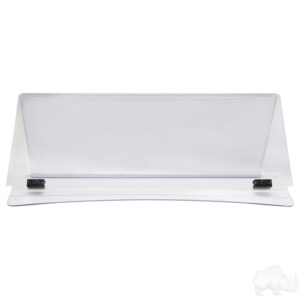 Windshield, 1/4" Impact Modified Clear 2 Piece, E-Z-Go Express Cowl w/ Standard Top & 3/4" Strut - Image 5