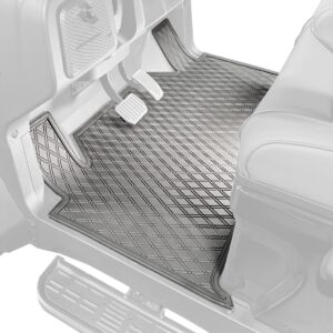 Xtreme Floor Mats for Denago Rover 4F - All Black 2 Piece Set - Image 3