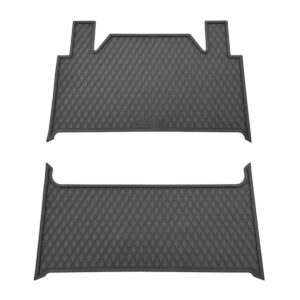 Xtreme Floor Mats for Denago Rover 4F - All Black 2 Piece Set - Image 5