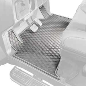 Xtreme Floor Mats for Denago Rover 4F - Black/Gray 2 Piece Set - Image 4