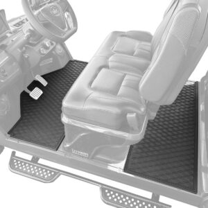 Xtreme Front & Middle Floor Mats for Evolution D5 Ranger & Maverick – All Black - Image 3