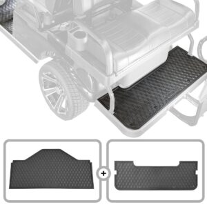 Xtreme Front & Rear Floor Mats for Evolution D5 Ranger & Maverick – All Black - Image 9