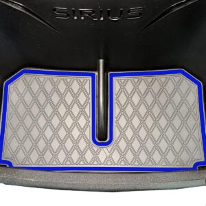 Xtreme Bag Well Mats for Star Sirius - Black/Blue - Image 3
