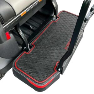 Xtreme Rear Floor Mat for DoubleTake Max5 & Max 6 Rear Seat Kit - Black/Red - Image 6