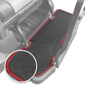 Xtreme Rear Floor Mat for DoubleTake Max5 & Max 6 Rear Seat Kit - Black/Red - Image 8