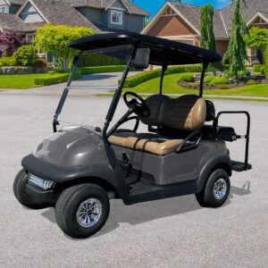 Nivel Club Car Precedent OEM Style Steel Gray Metallic Body Kit (Years 2004-Up) - Image 3