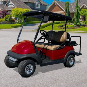 Nivel Club Car Precedent OEM Style Racer Red Metallic Body Kit (Years 2004-Up) - Image 6