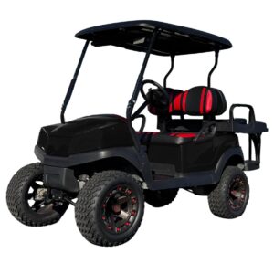 Nivel Club Car Tempo OEM Style Black Metallic Body Kit (Years 2018-Up) - Image 2