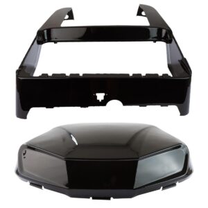 Nivel Club Car Tempo OEM Style Black Metallic Body Kit (Years 2018-Up) - Image 3