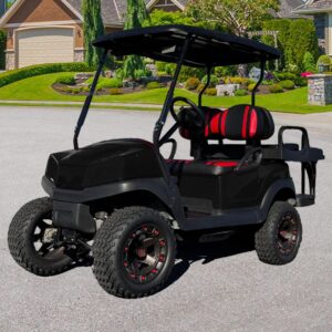 Nivel Club Car Tempo OEM Style Black Metallic Body Kit (Years 2018-Up) - Image 5