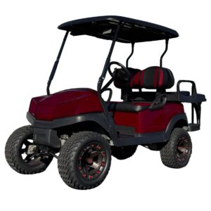 Nivel Club Car Tempo OEM Style Vintage Burgundy Metallic Body Kit (Years 2018-Up) - Image 4