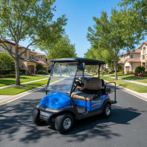 Club Car Precedent Capri Blue Front Cowl (Years 2004-Up) - Image 3
