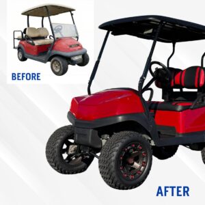 Club Car Precedent to Club Car Tempo Summit White Body Conversion Kit (Years 2004-Up) - Image 4