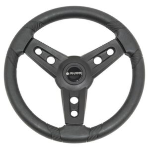 Gussi Italia® Lugana Black Steering Wheel For All Club Car DS Models - Image 1