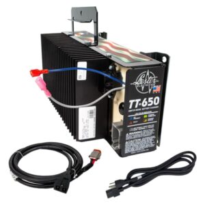 Lester TT-650W Battery Charger with Powerwise DC Cord for EZGO 48V Models - Image 6