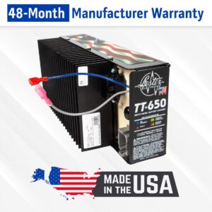 Lester TT-650W Battery Charger and DC Cord with Ring Terminals - Image 4