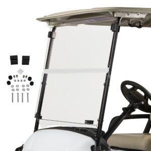 RedDot Yamaha Drive2 Clear Folding Windshield (Years 2017-Up) - Image 2