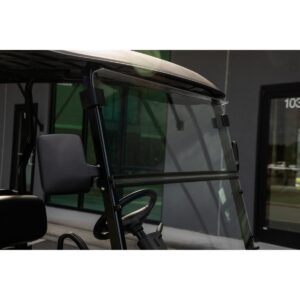 RedDot EZGO RXV with Modular Top Clear Folding 3/16" Windshield with Rubber Trim (Years 2024-Up) - Image 11