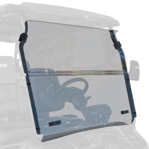 RedDot Evolution D5 Ranger & Maverick Tinted 1/4" Folding Windshield - Image 2