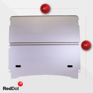 RedDot Clear 1/4" Folding Windshield for Epic E40FX with 4-Forward Facing Seats - Image 2