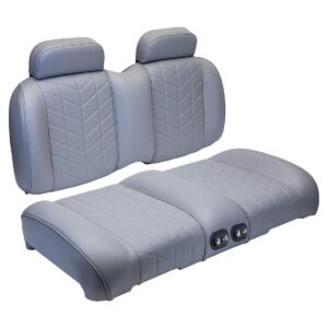 MadJax Aviator EZGO TXT/RXV & MadJax XSeries Graphite Front Seat Cushions with Thermaflex - Image 12