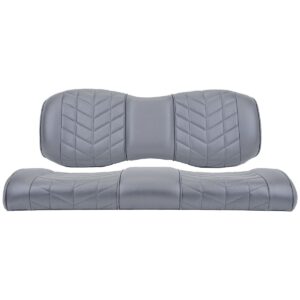 MadJax Aviator Graphite Rear Seat Cushions for ICON i40 Golf Carts - Image 2