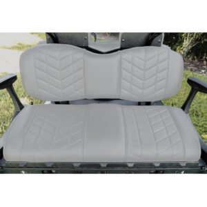 MadJax Aviator Graphite Rear Seat Cushions for ICON i40 Golf Carts - Image 4