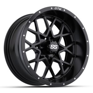 14″ GTW® Vortex Matte Black Wheel - Image 2