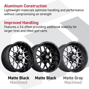 14″ GTW® Vortex Matte Black Wheel - Image 6