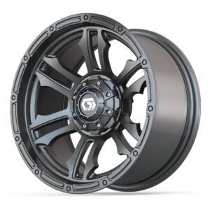 14″ GTW® Shogun Gloss Gunmetal Wheel - Image 3