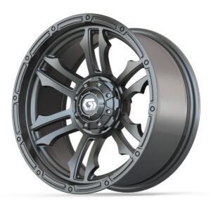 15″ GTW® Shogun Gloss Gunmetal Wheel - Image 3
